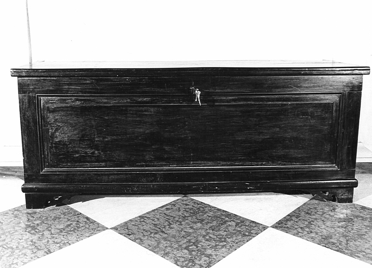 cassapanca, opera isolata - bottega lombarda (metà sec. XIX)