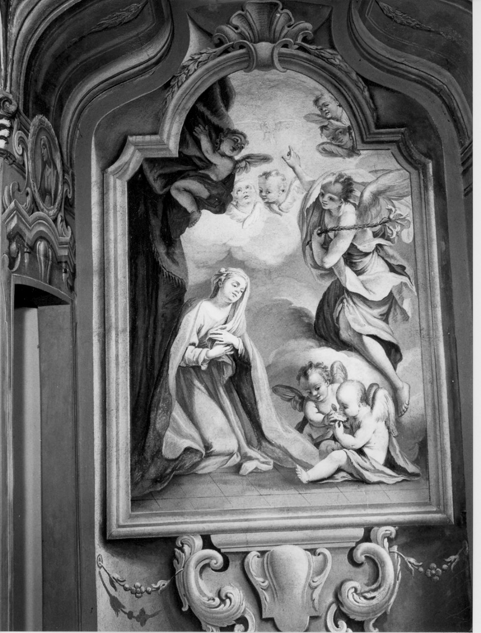 Annunciazione (dipinto, opera isolata) - ambito lombardo (seconda metà sec. XVIII)