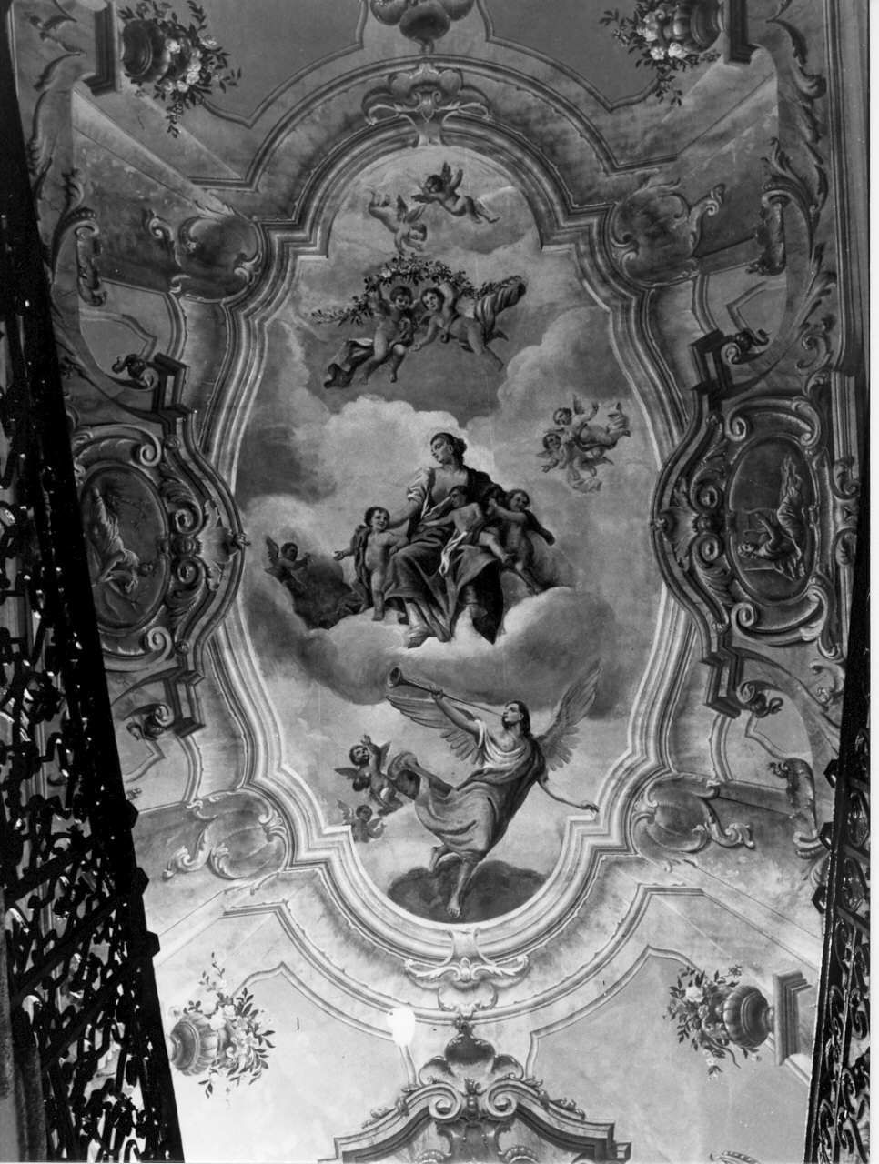 allegoria della primavera (dipinto, opera isolata) - ambito lombardo (sec. XVIII)