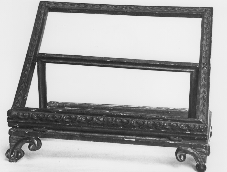 leggio pieghevole, opera isolata - bottega lombarda (sec. XIX)