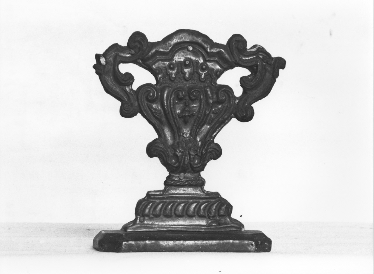 vaso d'altare per composizione floreale, serie - bottega lombarda (fine sec. XVIII)