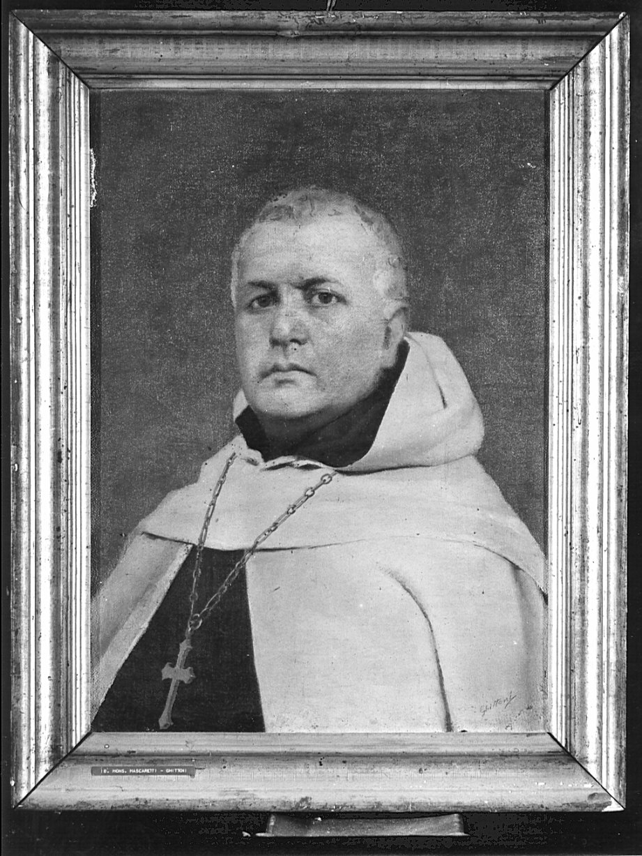 Frate Carmelitano (dipinto, opera isolata) di Ghittoni Francesco (sec. XIX)