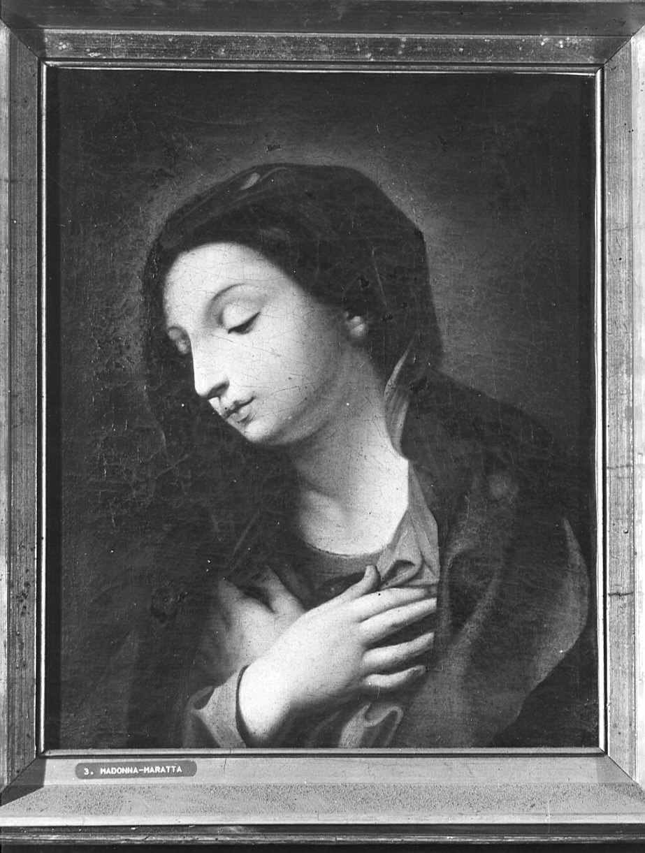 Madonna orante (dipinto) di Maratta Carlo (ultimo quarto sec. XVII)
