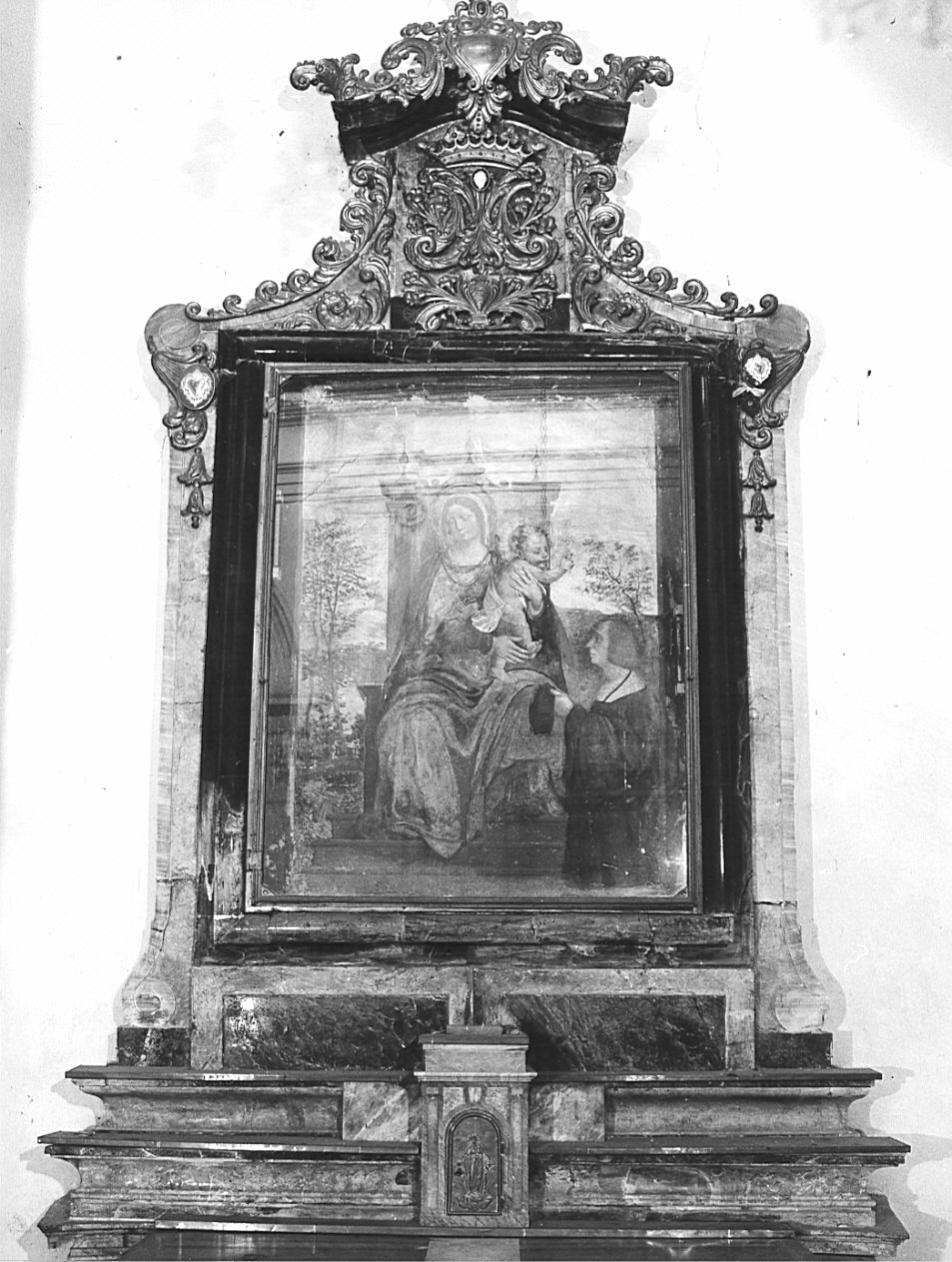 altare, opera isolata - bottega lombarda (sec. XVIII, sec. XIX)