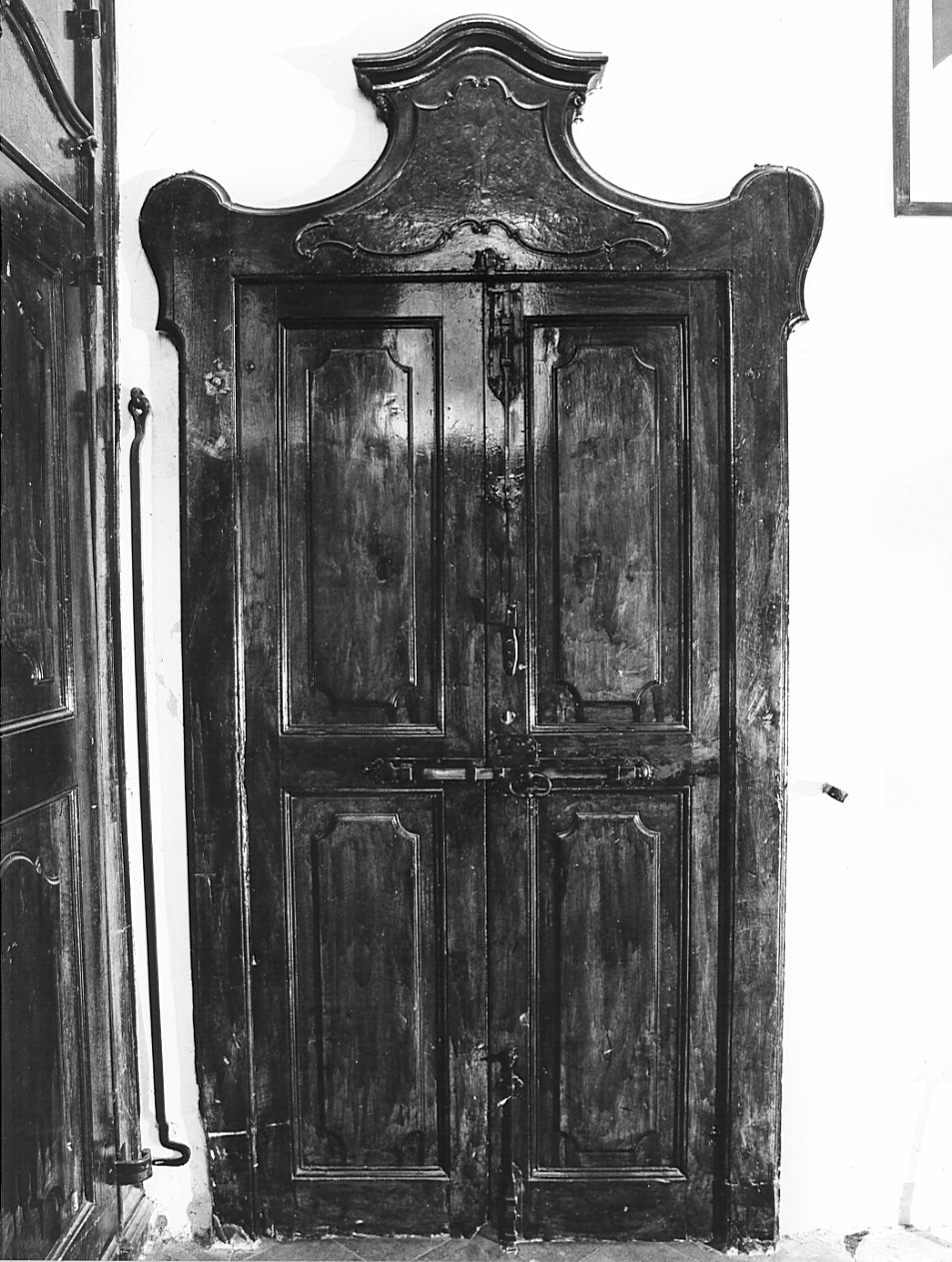 porta - a due battenti, opera isolata - bottega lombarda (sec. XVIII)