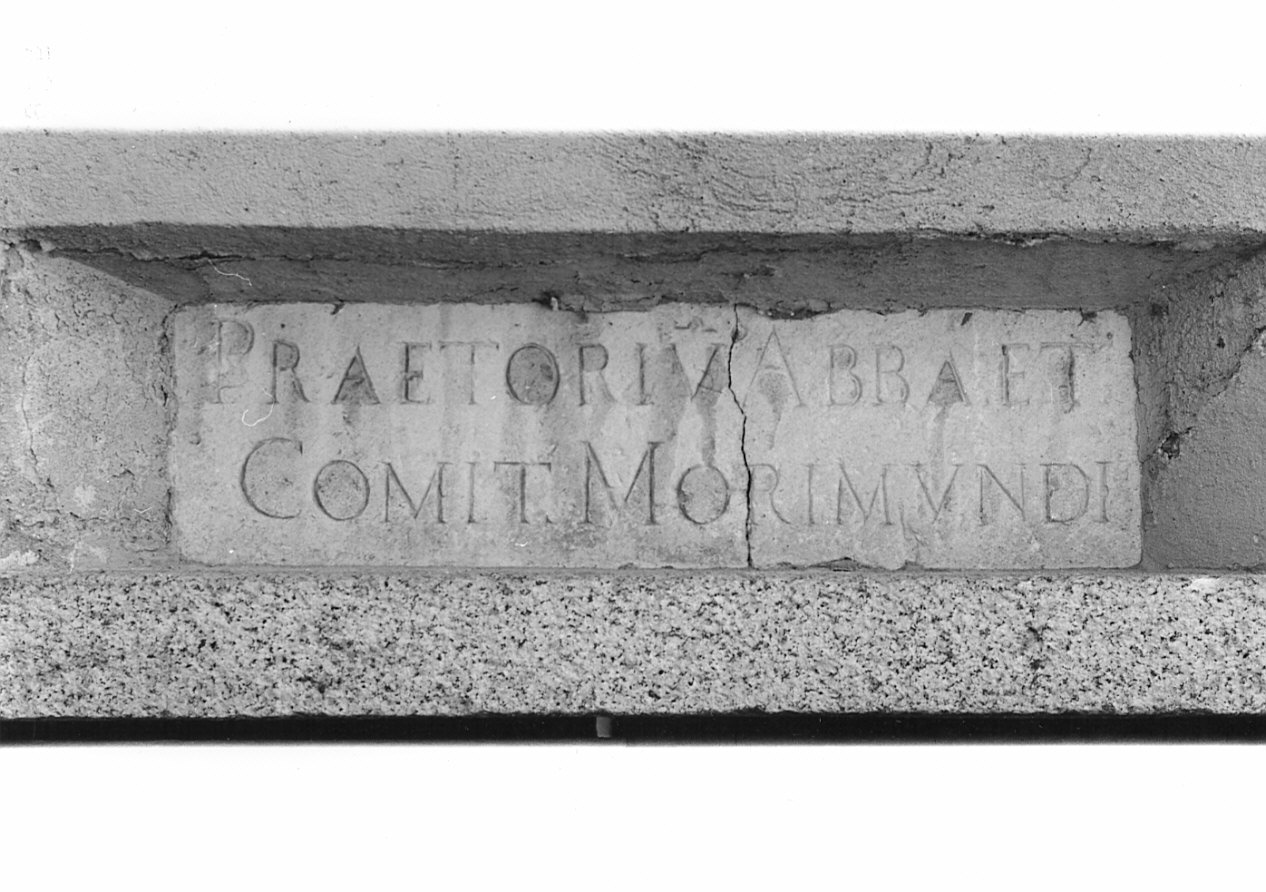 lapide documentaria, opera isolata - bottega lombarda (metà sec. XVII)