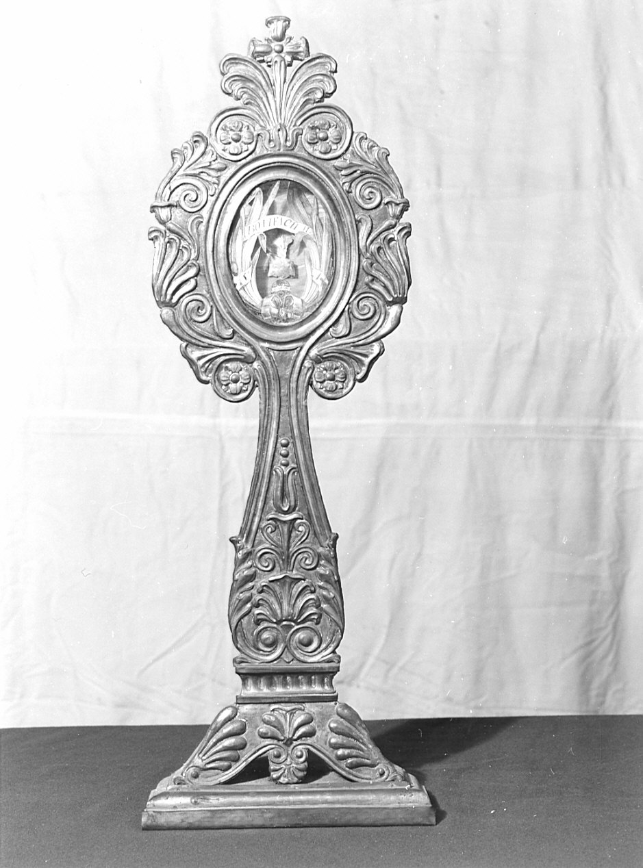 reliquiario, serie - bottega lombarda (sec. XIX)