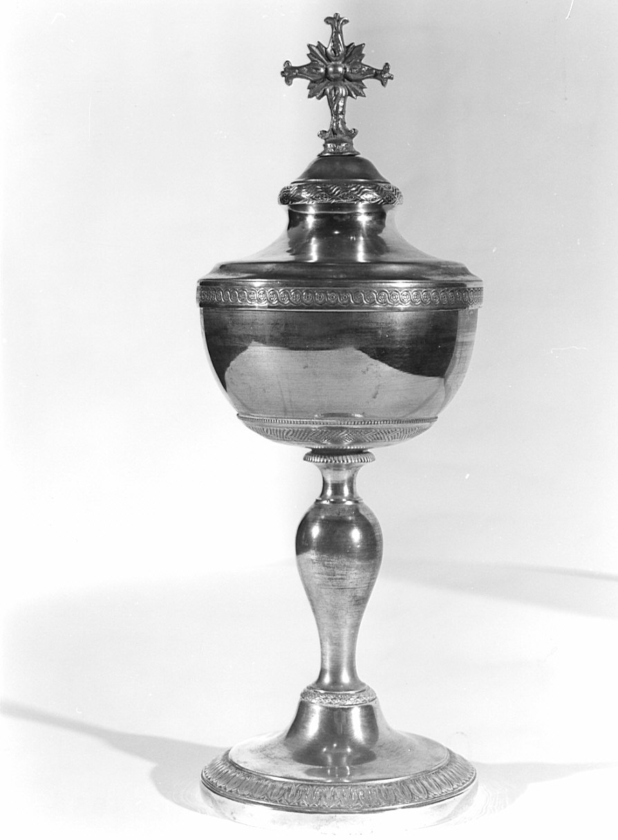 pisside, opera isolata - bottega lombarda (sec. XVIII)