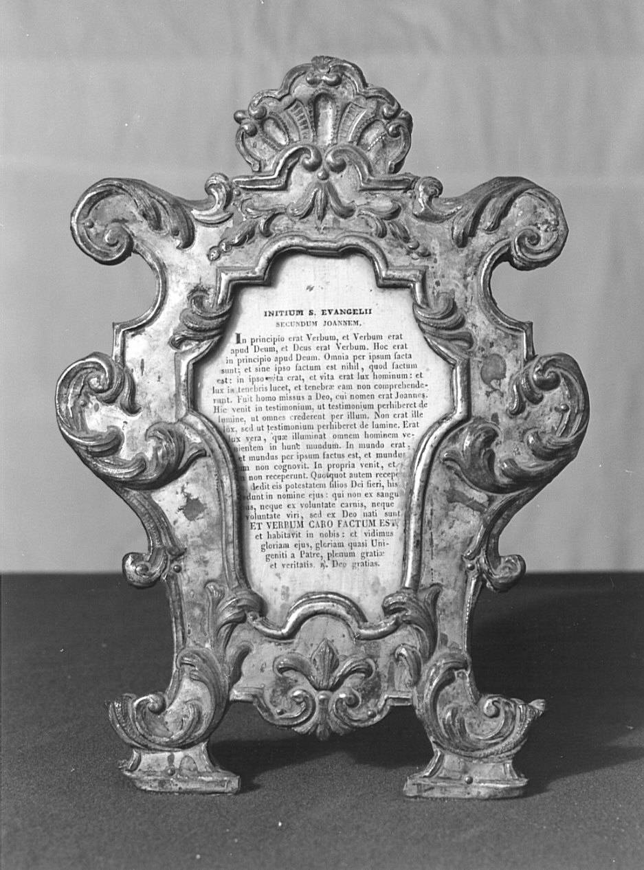 cartagloria, opera isolata - bottega lombarda (sec. XVIII)