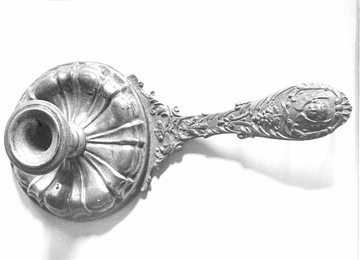 palmatoria, opera isolata - bottega lombarda (sec. XIX)