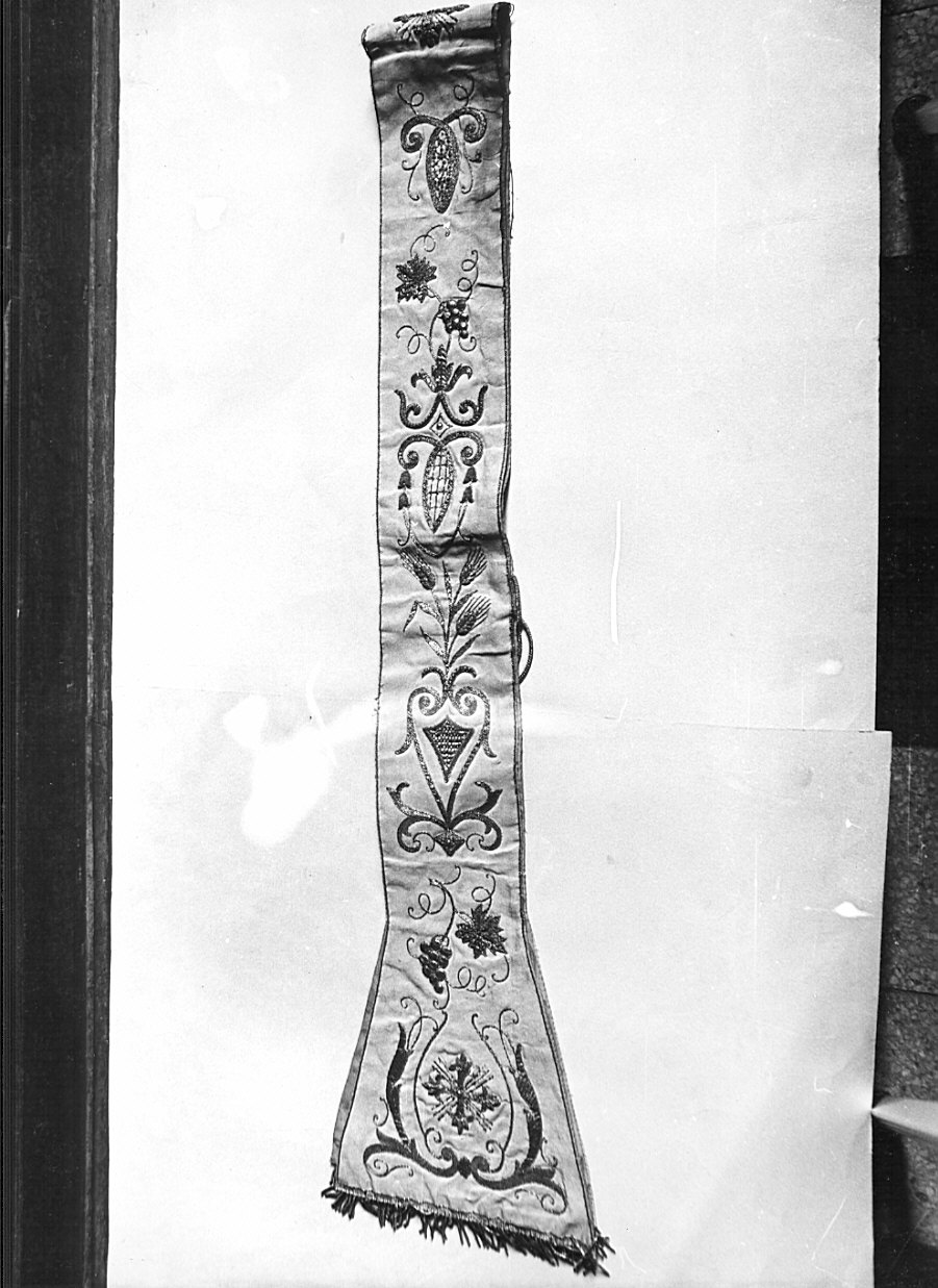 stola, opera isolata - manifattura Italia settentrionale (sec. XX)