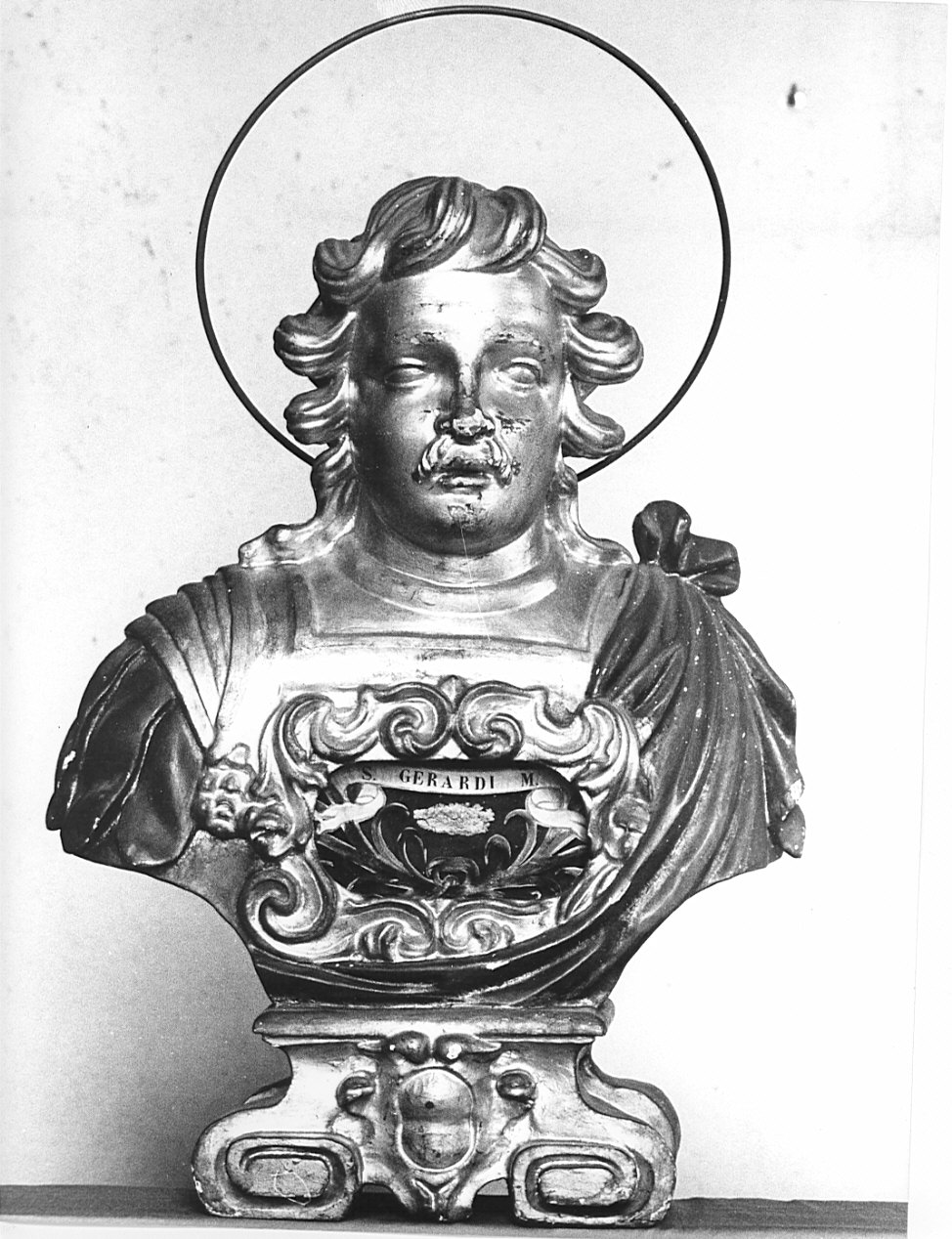 San Gherardo (reliquiario - a busto, opera isolata) - bottega lombarda (sec. XVIII)