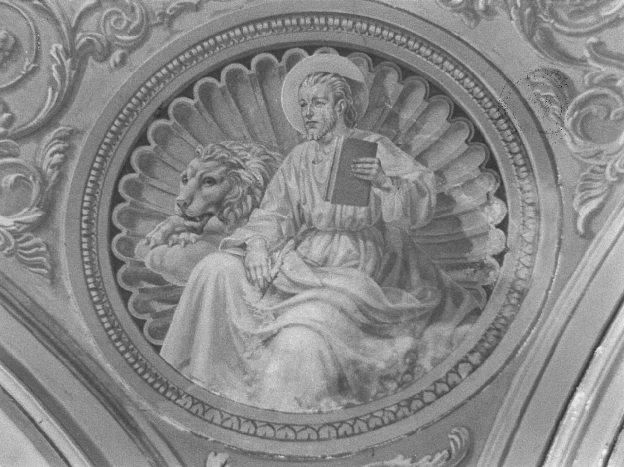 San Marco Evangelista (dipinto, elemento d'insieme) di Garavaglia (primo quarto sec. XIX)