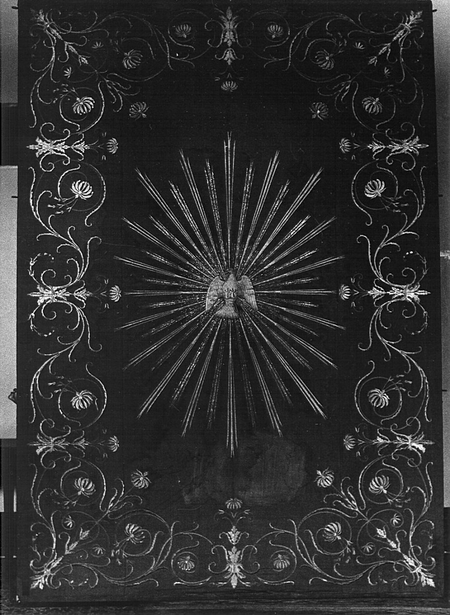 cielo di baldacchino, opera isolata - manifattura milanese (sec. XIX)