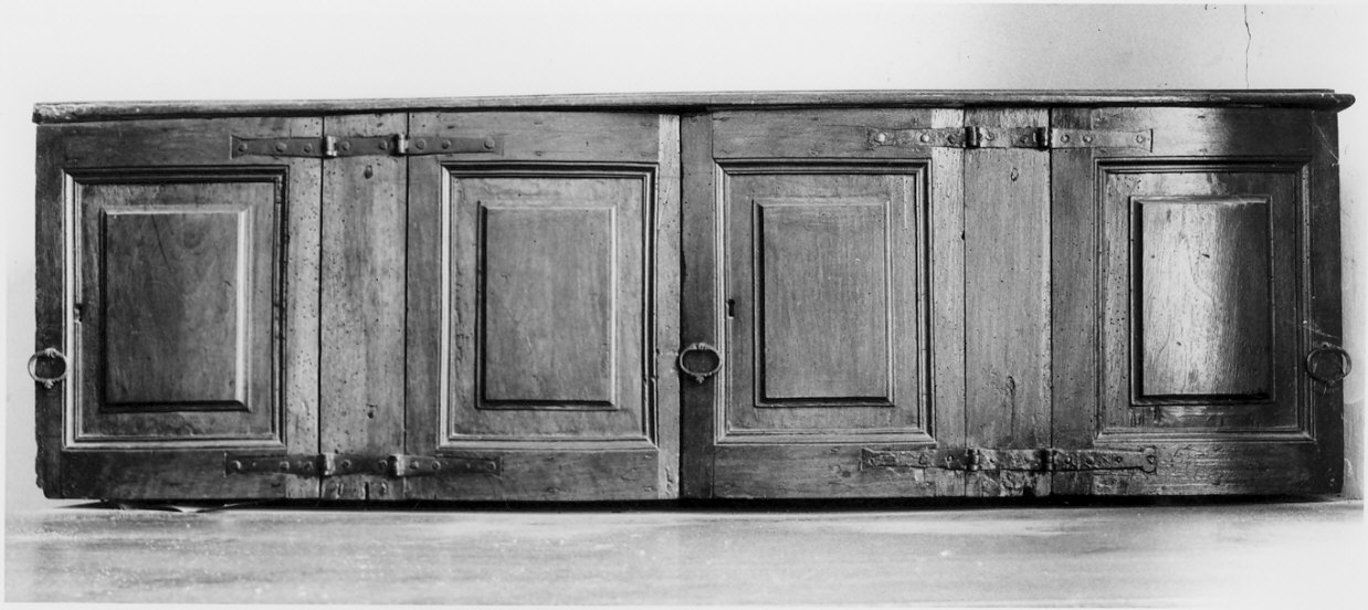 alzata di mobile - bottega lombarda (secc. XVII/ XVIII)