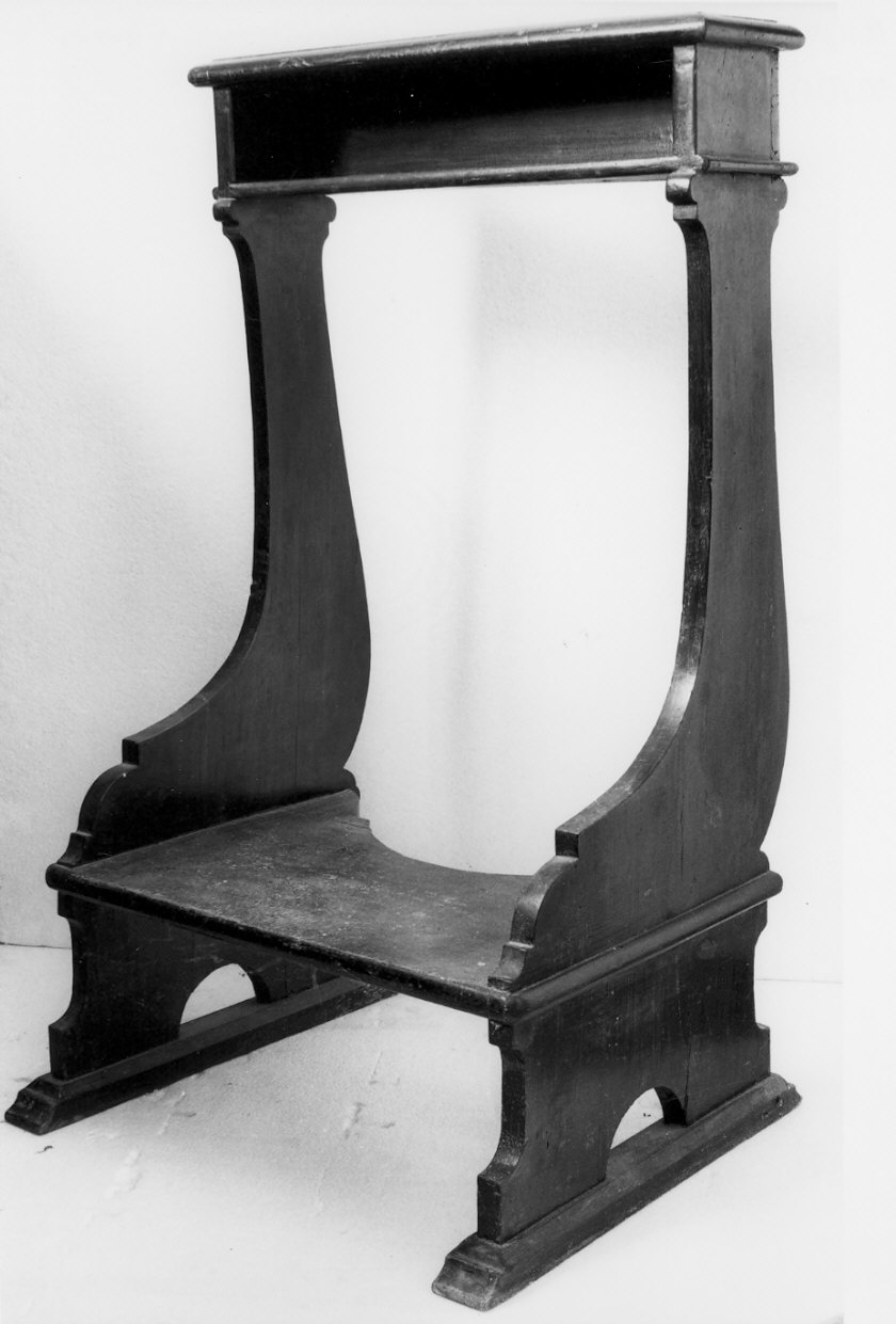 inginocchiatoio, coppia - bottega lombarda (sec. XIX)