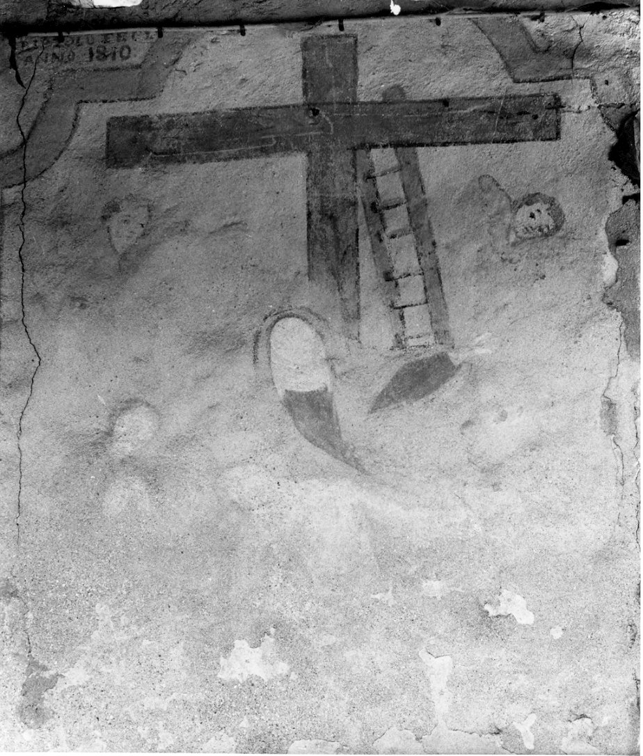 compianto sul Cristo morto (dipinto, frammento) - ambito milanese (sec. XIX)