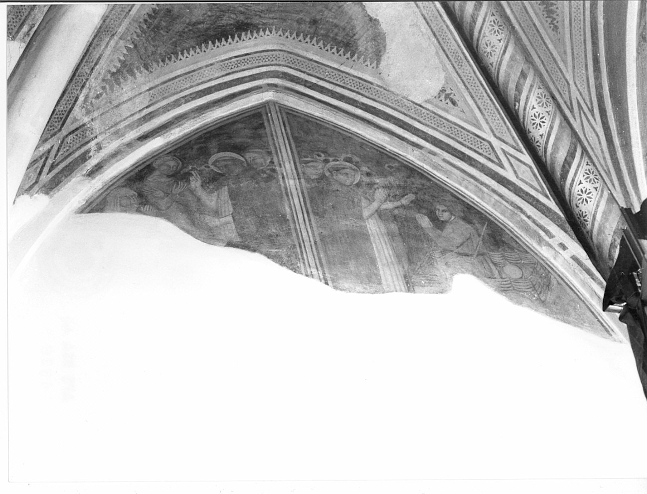 Storie di San Pietro Martire (dipinto, elemento d'insieme) - ambito lombardo (terzo quarto sec. XIV)