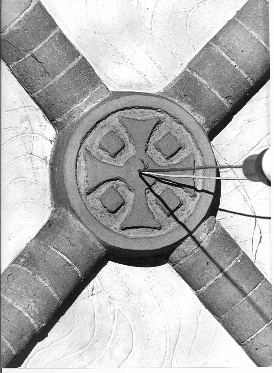 chiave di volta, opera isolata - bottega lombarda (sec. XIV)