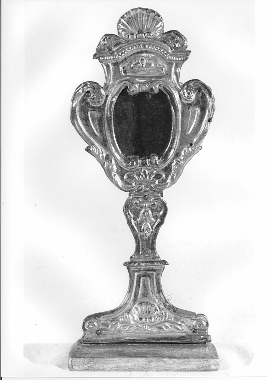 reliquiario - a ostensorio, opera isolata - bottega italiana (sec. XIX)