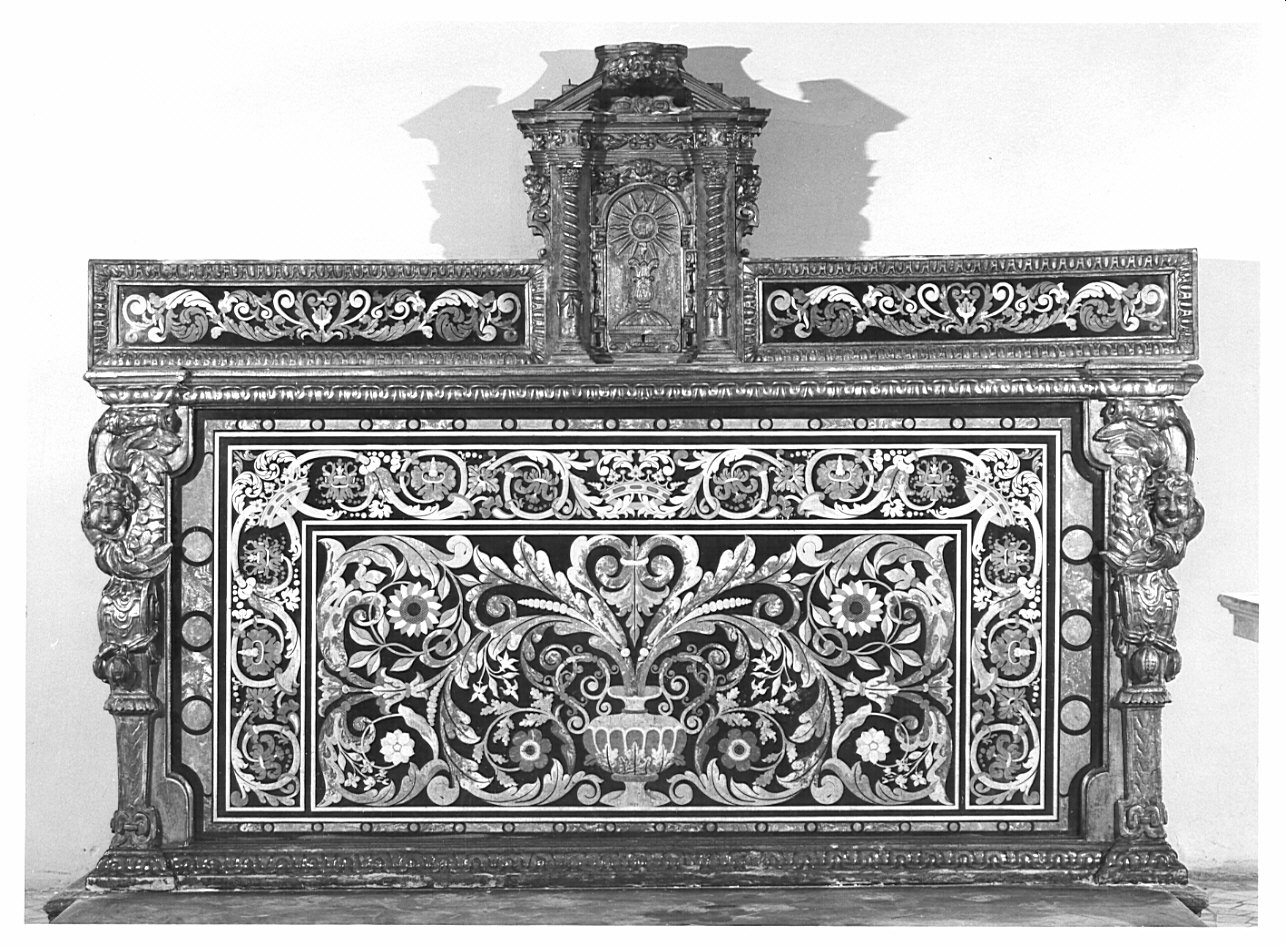 altare, complesso decorativo - bottega francese (sec. XVII)