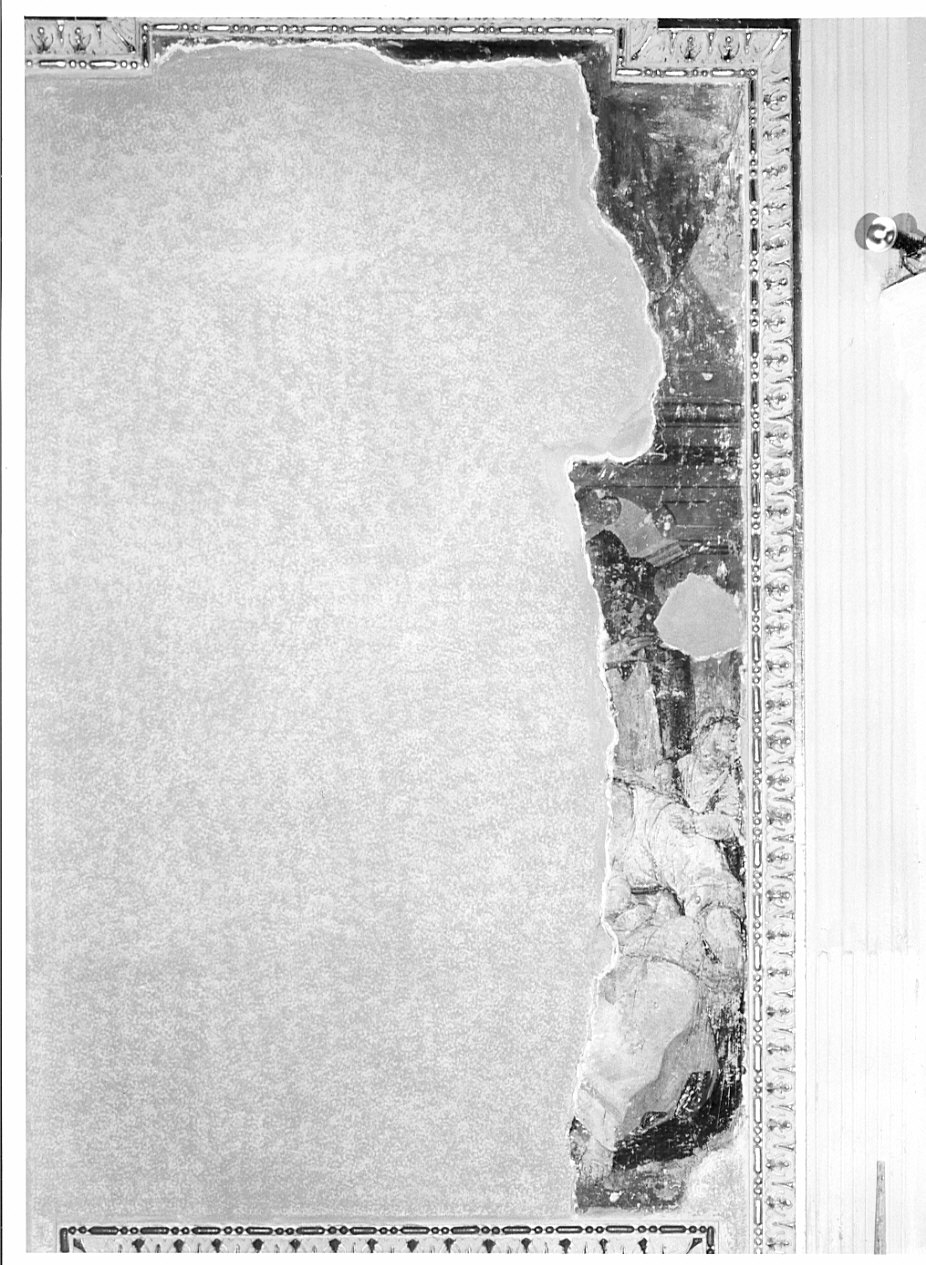 dipinto, frammento di Barbelli Giangiacomo (attribuito) (prima metà sec. XVII)