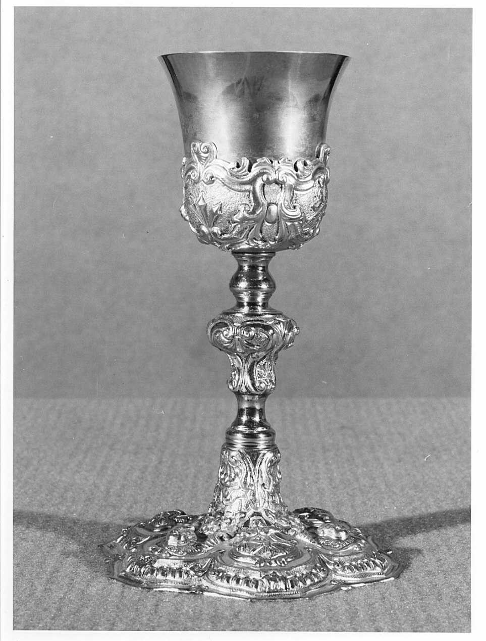 calice, opera isolata - bottega lombarda (sec. XVIII)