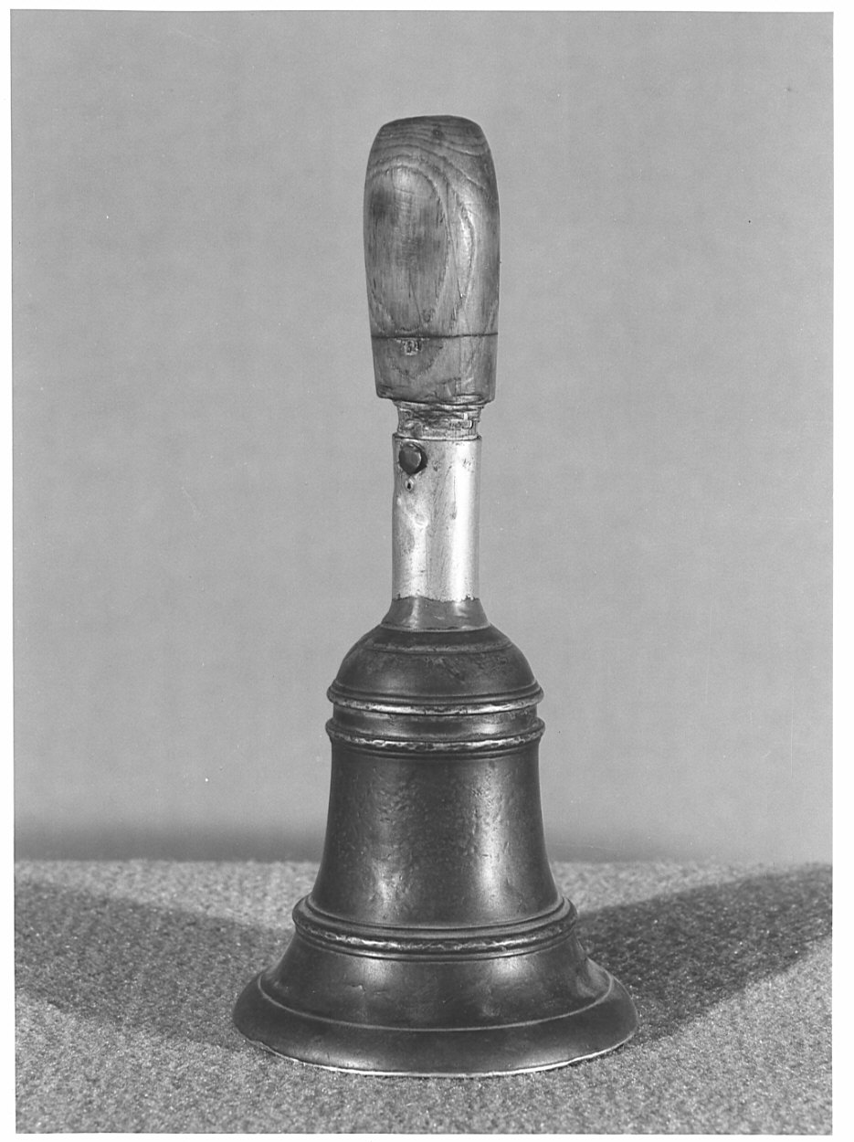campanello d'altare, opera isolata - bottega italiana (sec. XVIII)