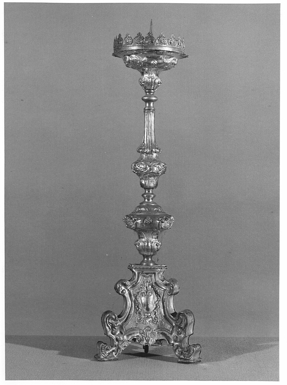 candeliere, serie - bottega italiana (sec. XVIII)