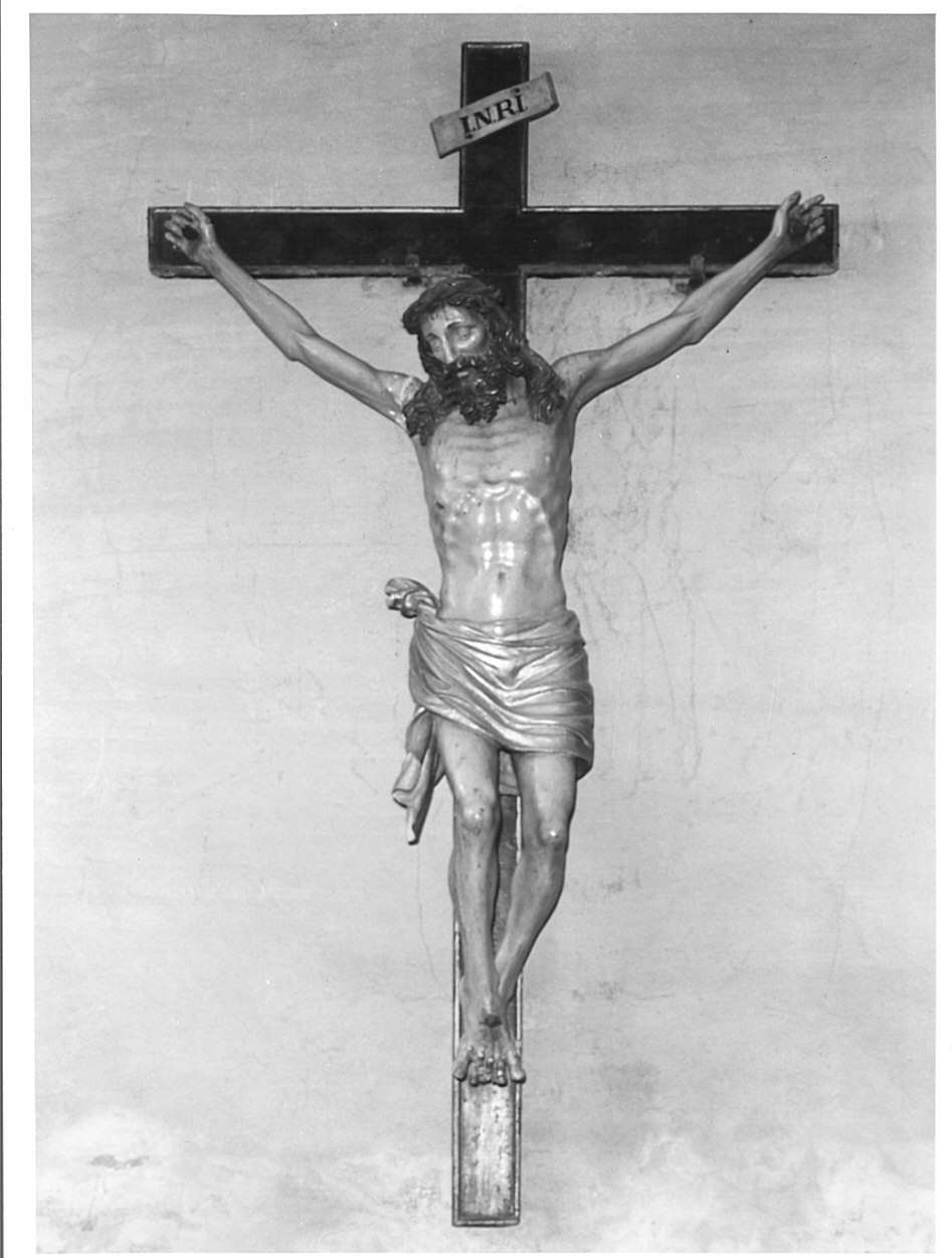 crocifisso, opera isolata - bottega italiana (sec. XVII)