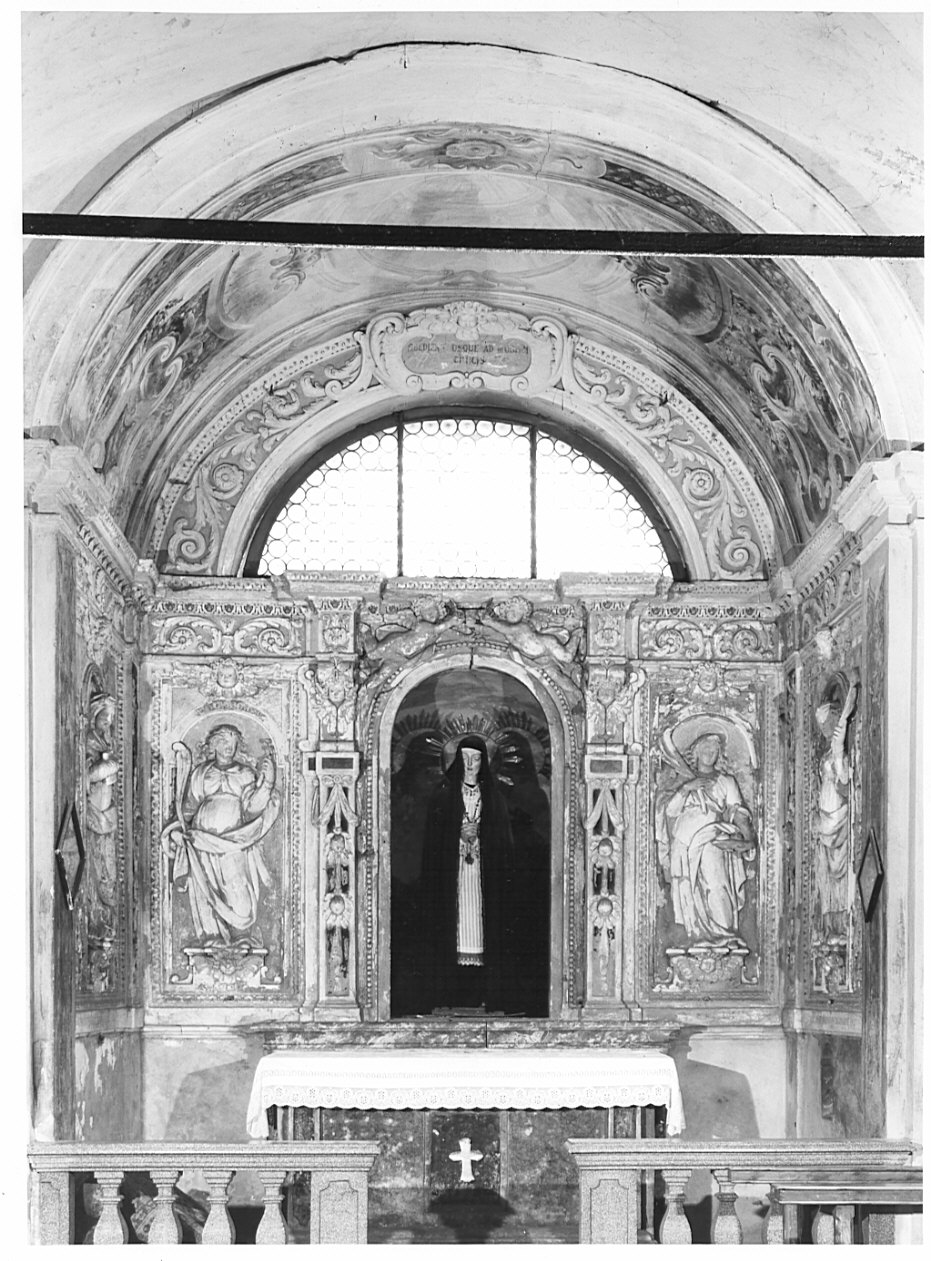 decorazione plastica, complesso decorativo - bottega italiana (prima metà sec. XVII)