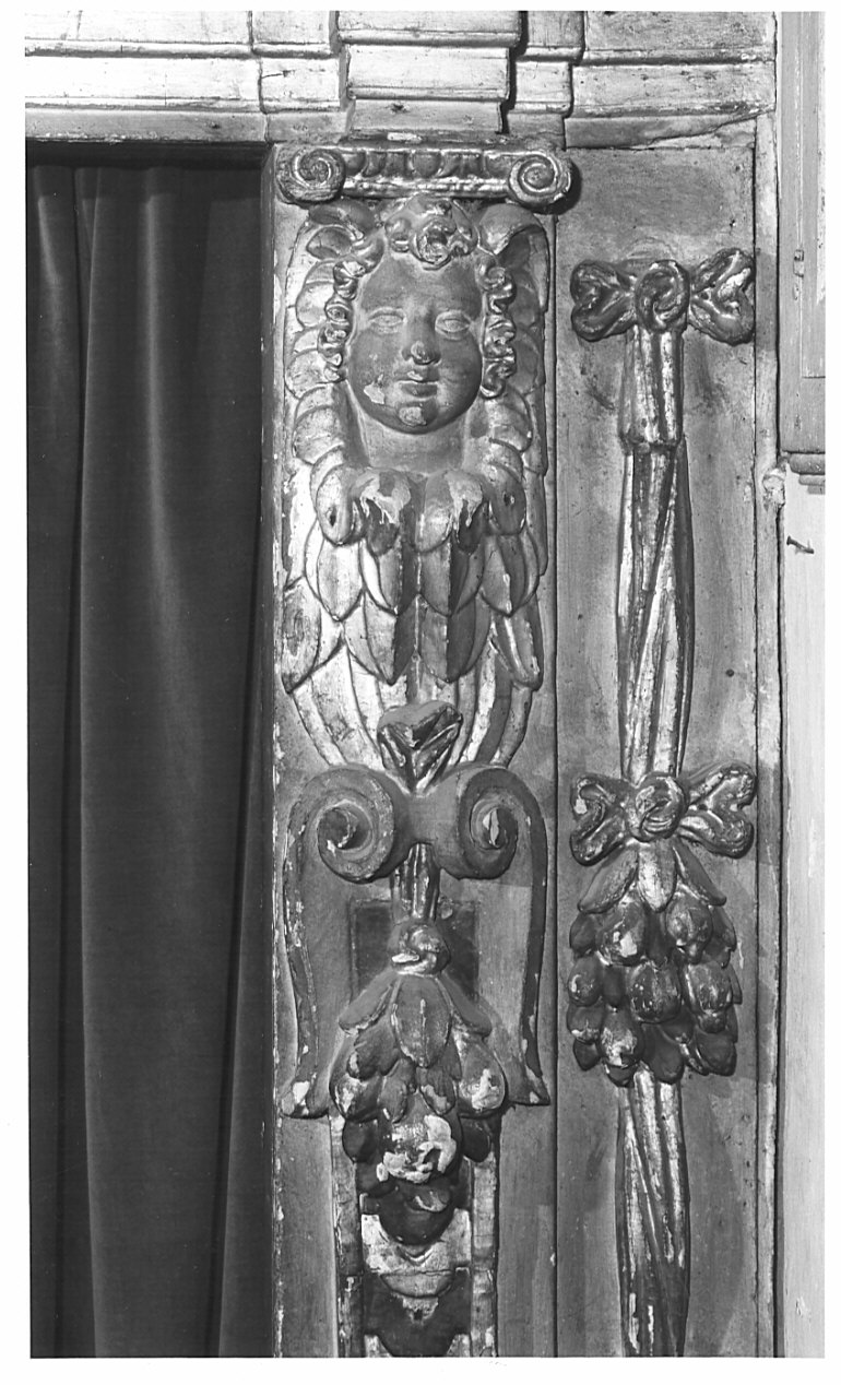 scultura, elemento d'insieme - bottega italiana (prima metà sec. XVII)