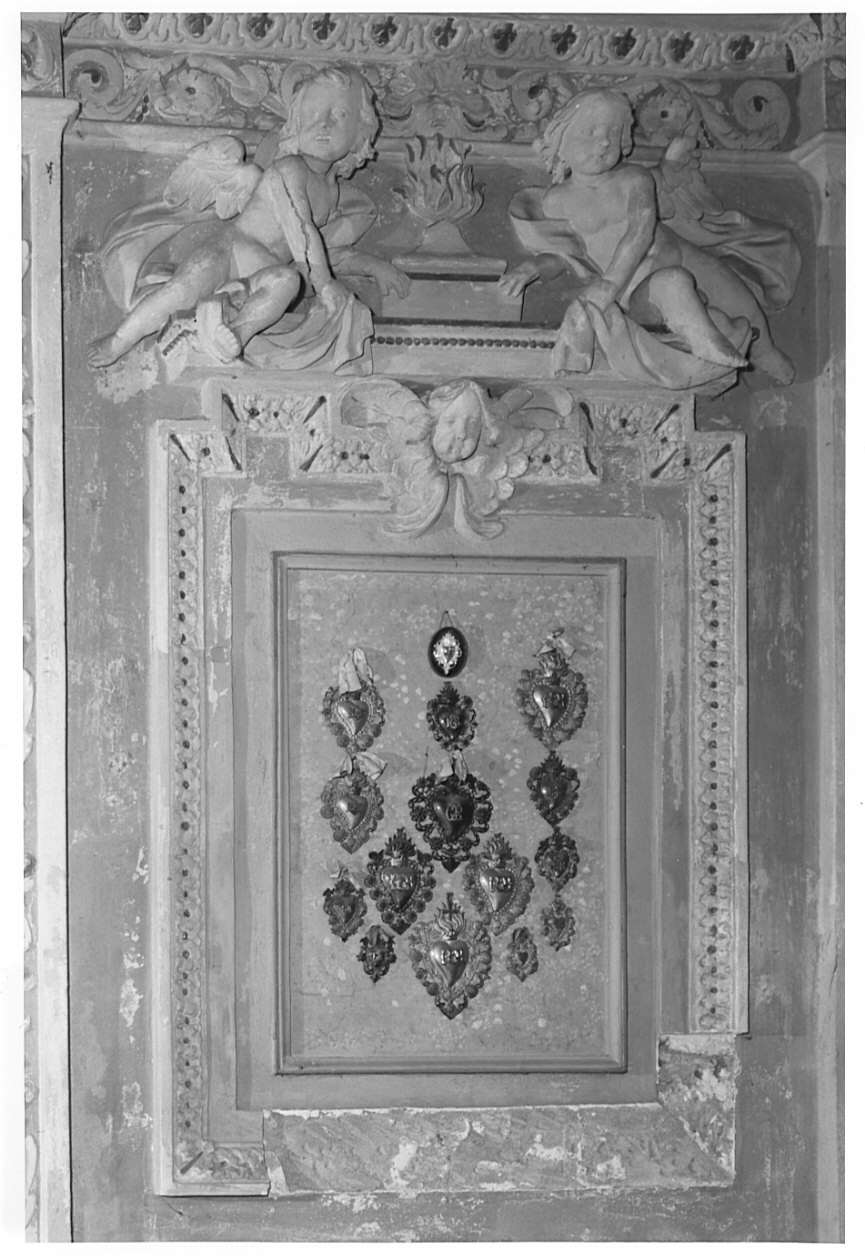 decorazione plastica, opera isolata - bottega italiana (fine sec. XVII)