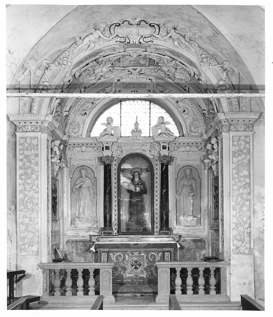 decorazione plastica, complesso decorativo - bottega italiana (fine/inizio secc. XVII/ XVIII)