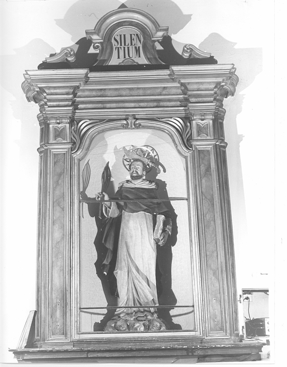 teca, opera isolata - bottega italiana (fine/inizio secc. XVII/ XVIII)