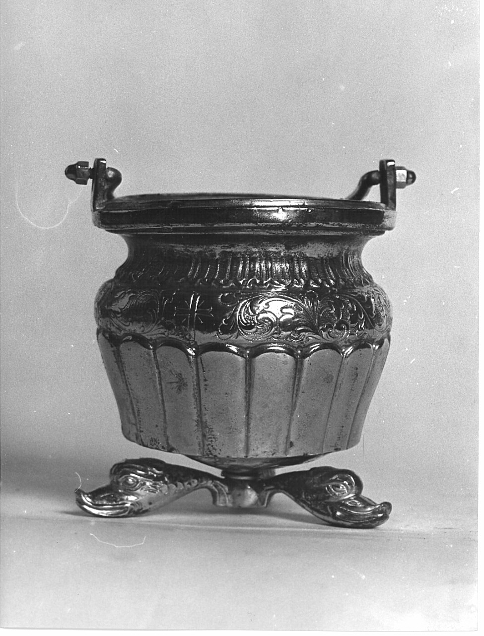 secchiello, opera isolata - bottega italiana (sec. XIX)