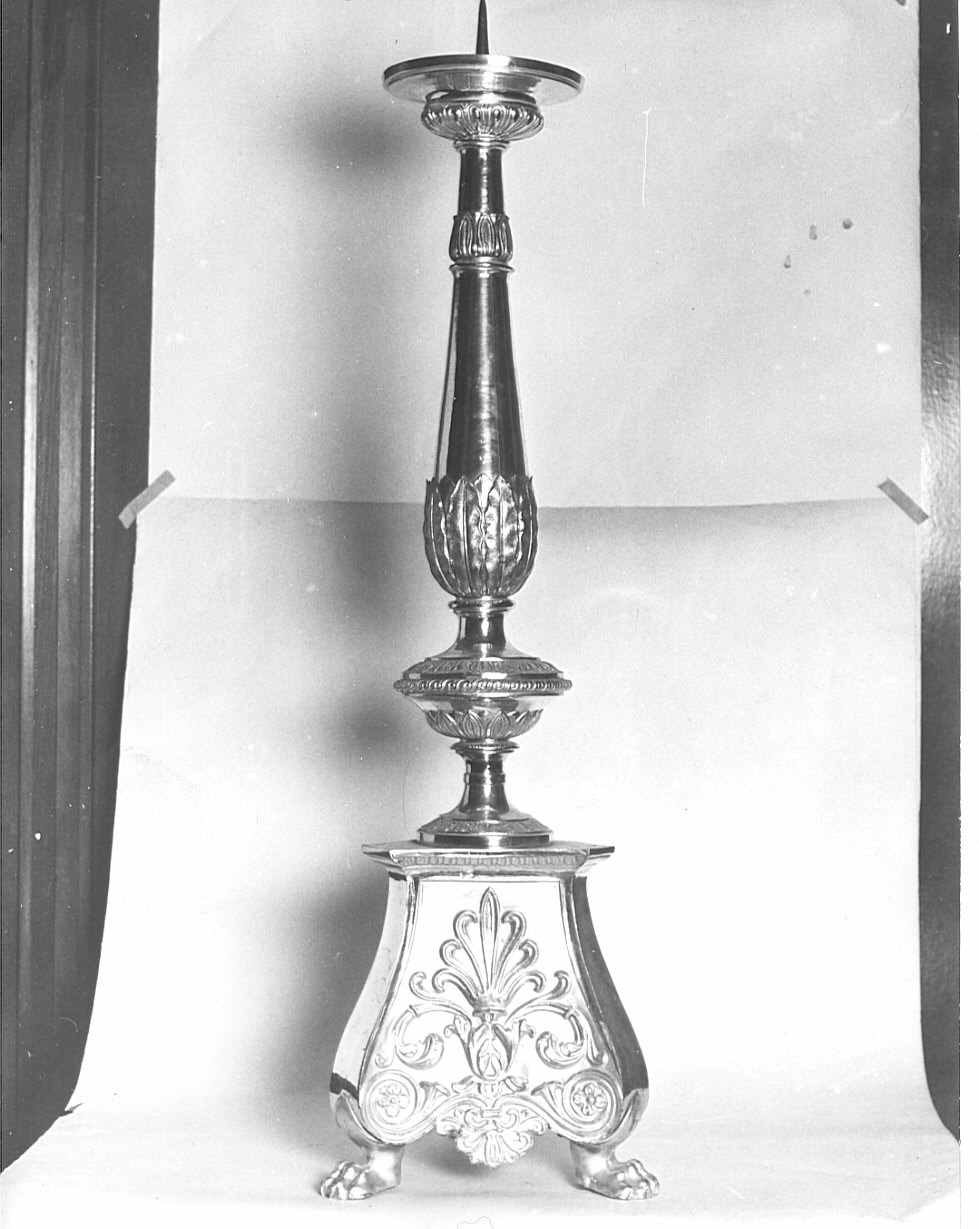 candeliere, serie - bottega italiana (sec. XIX)