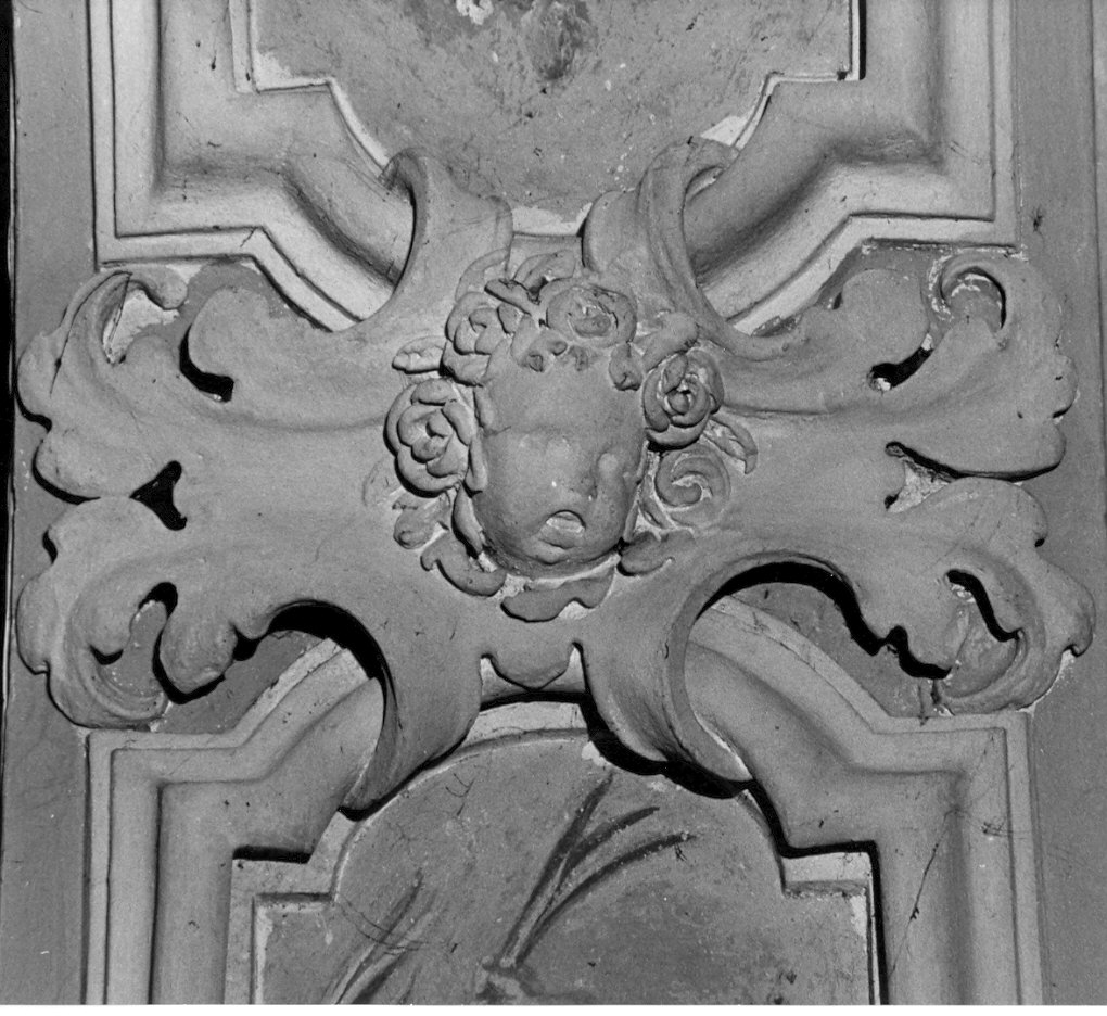 angeli (decorazione plastica, coppia) - bottega italiana (prima metà sec. XVII)