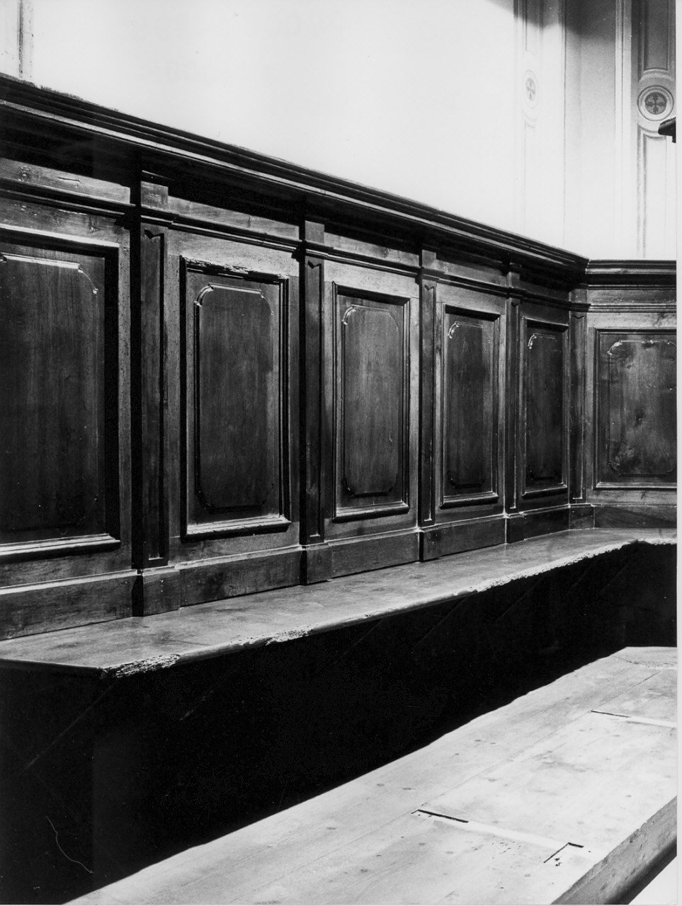 stalli del coro, opera isolata - bottega italiana (sec. XIX)