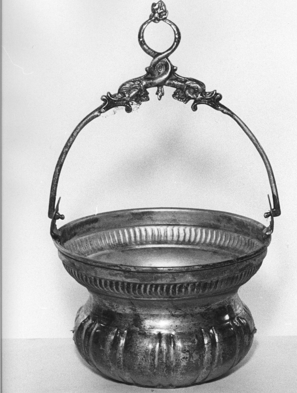 secchiello per l'acqua benedetta, opera isolata - bottega italiana (sec. XIX)