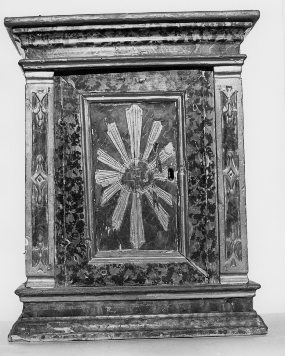 tabernacolo, opera isolata - bottega italiana (fine sec. XVII)