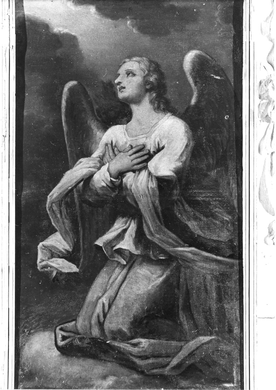 angelo orante (dipinto, opera isolata) di Giussani Cristoforo (sec. XVIII)