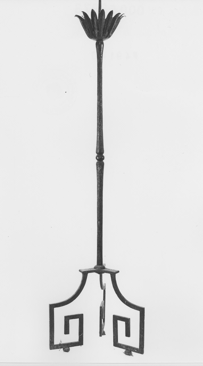 candeliere, serie - bottega italiana (sec. XIX)