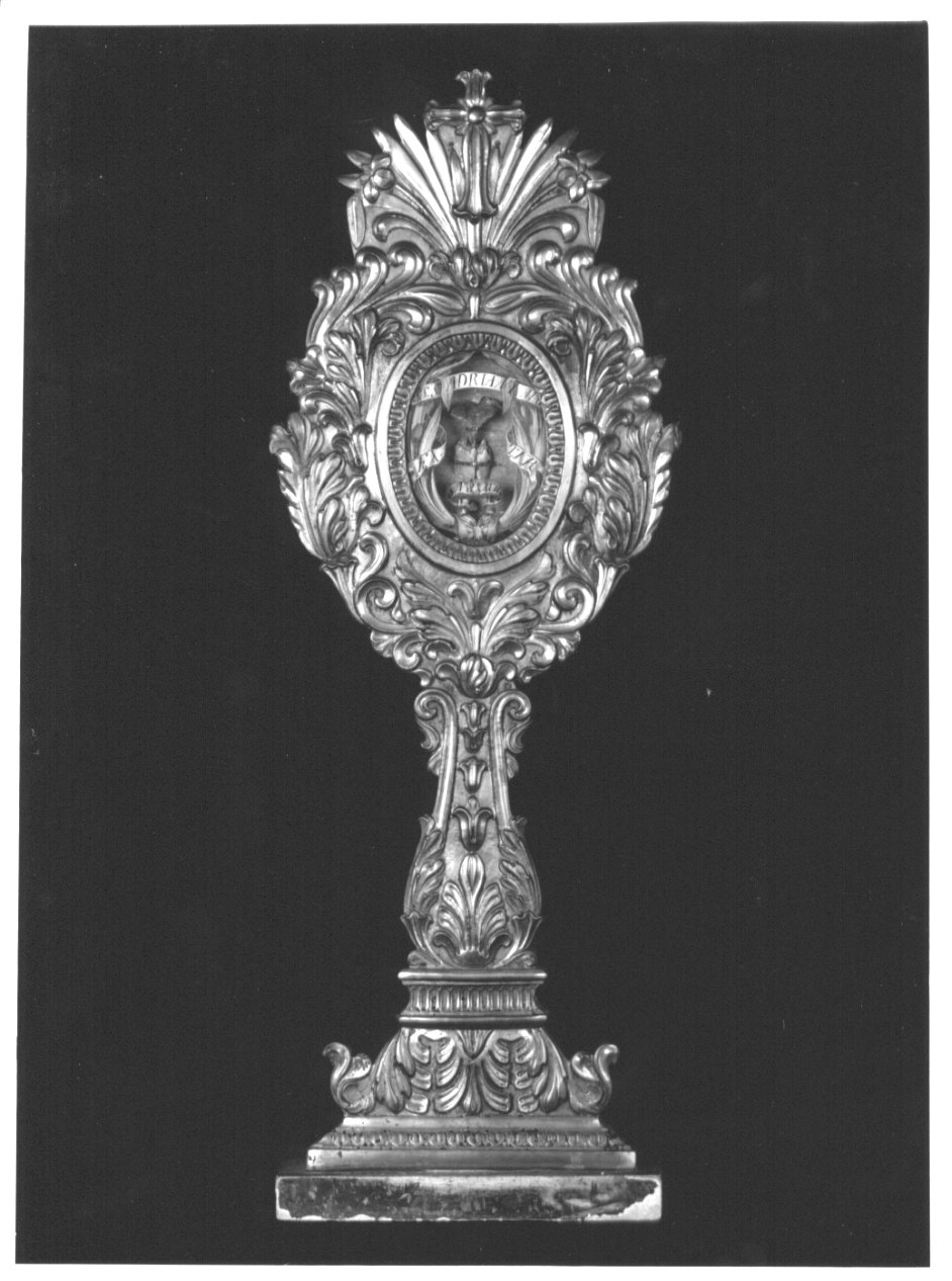 reliquiario, opera isolata - ambito lombardo (sec. XIX)