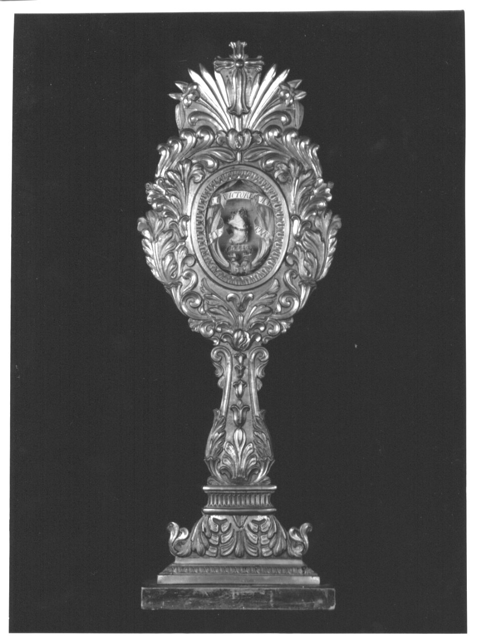 reliquiario, opera isolata - ambito lombardo (sec. XIX)