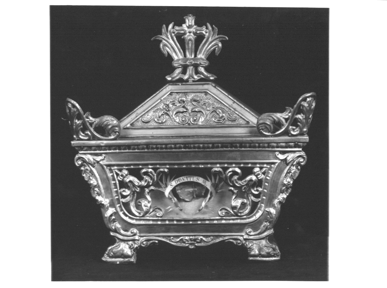 reliquiario, opera isolata - ambito lombardo (prima metà sec. XIX)