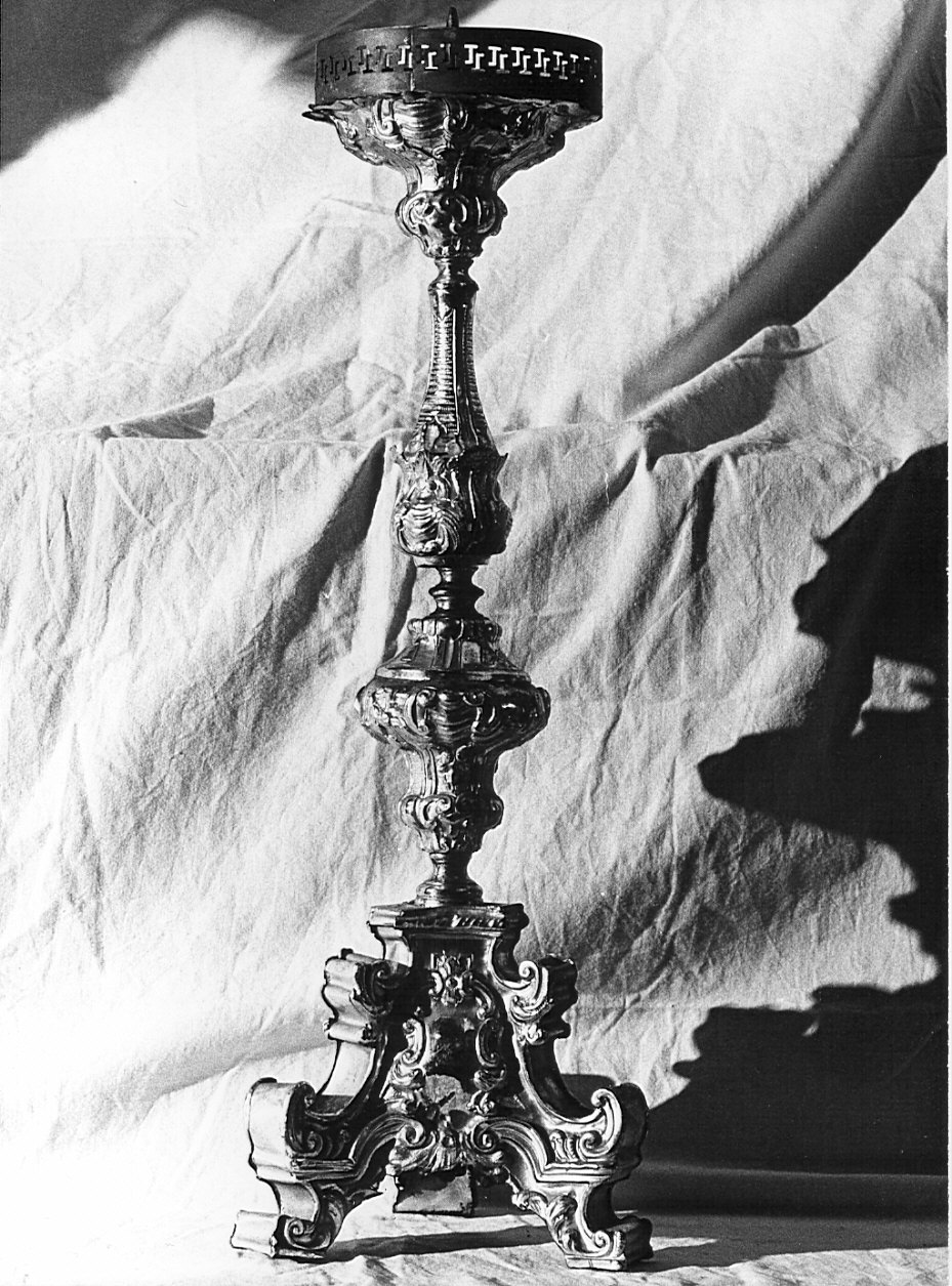 candeliere, serie - bottega lombarda (sec. XVIII)