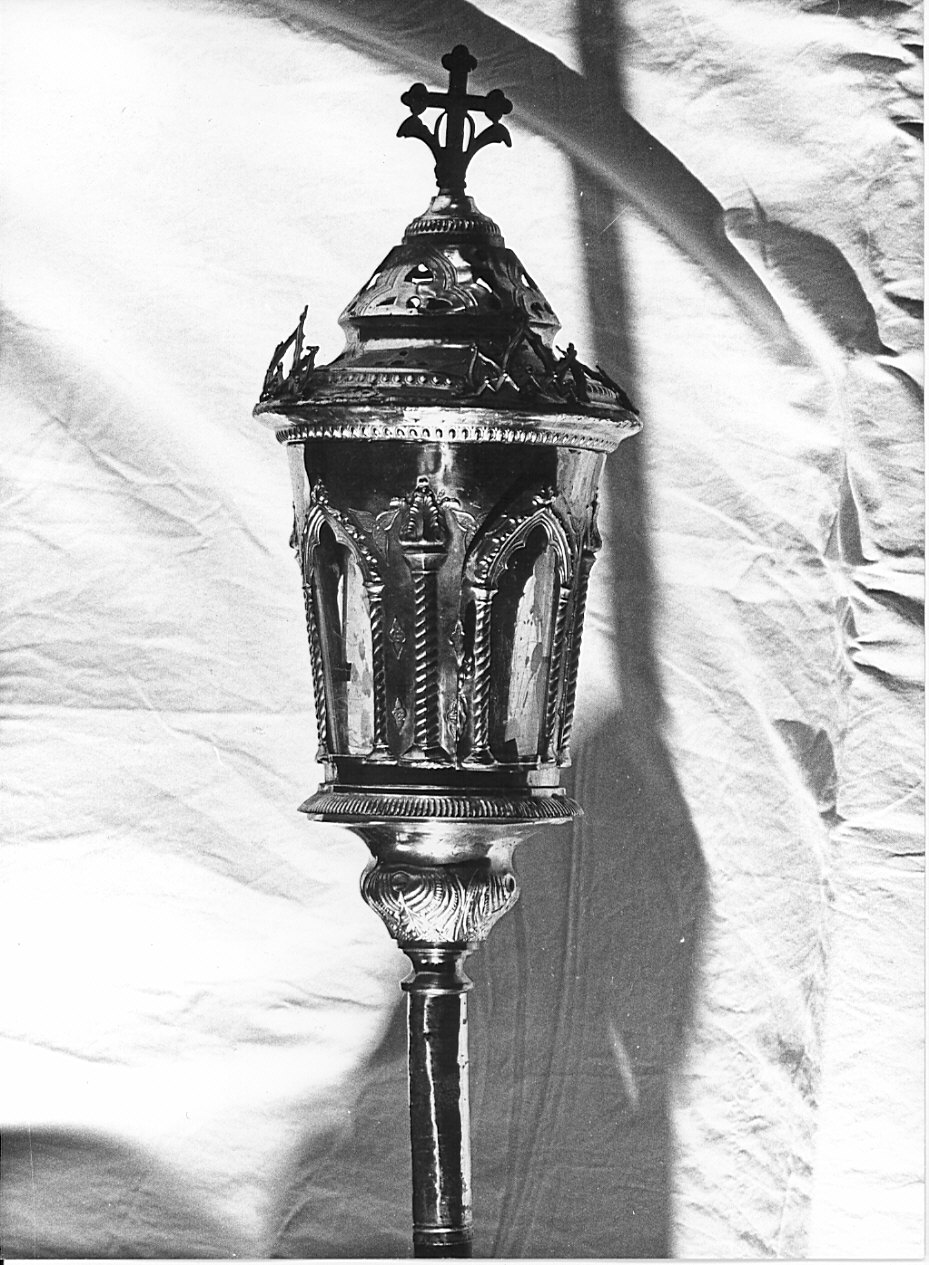 lanterna processionale, coppia - bottega lombarda (sec. XIX)