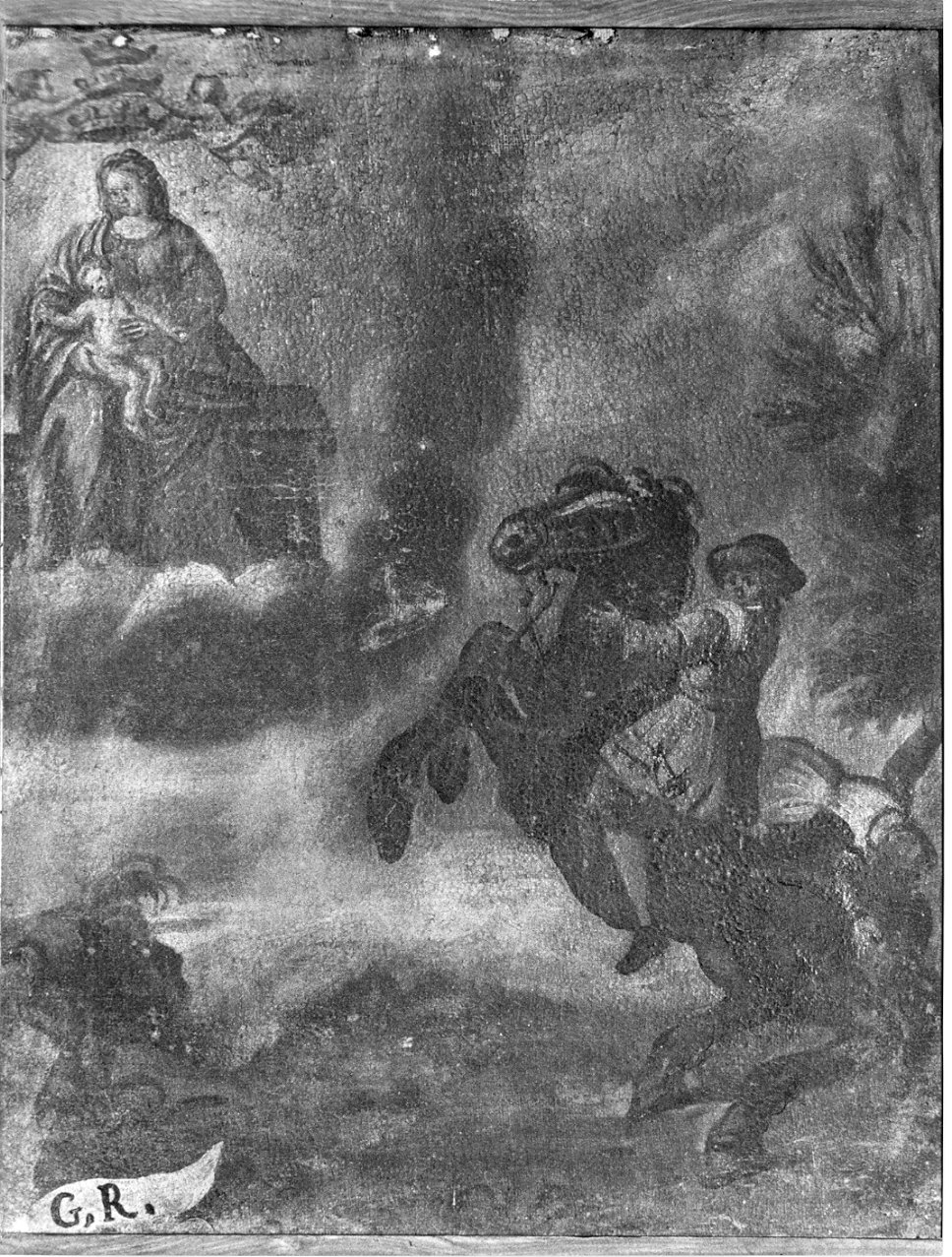 ex voto, opera isolata - ambito lombardo (sec. XVII)