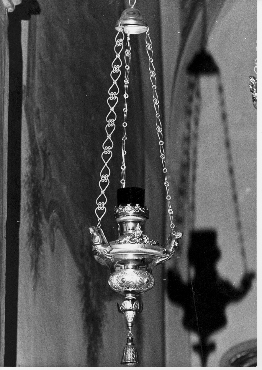 lampada pensile, serie - bottega lombarda (sec. XIX)